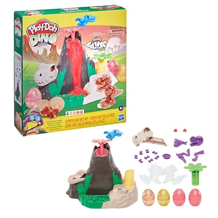 Set Play-Doh - Lava Bones Island