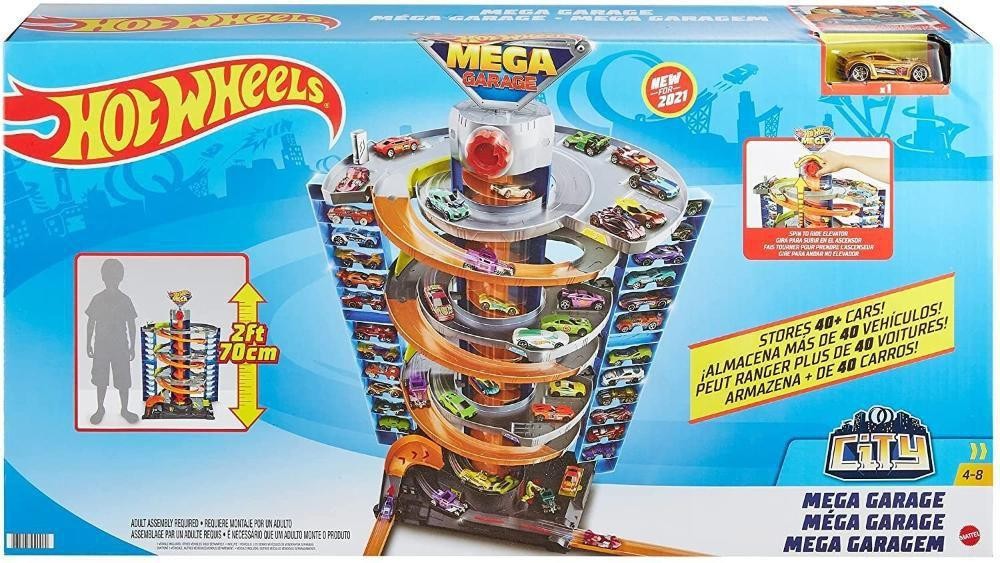 Set de joaca Hot Wheels  Mega Garage