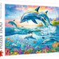 Puzzle Trefl 1500 piese - Familia Delfinilor