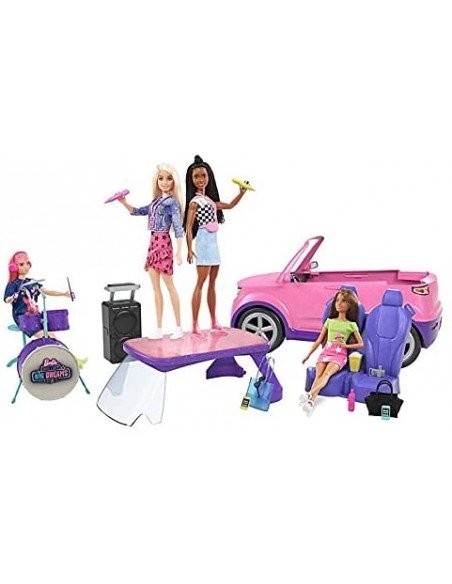 Set de joaca Barbie Big Dreams - Masina transformabila in scena