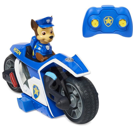 Set de joaca Paw Patrol Chase cu motocicleta cu telecomanda