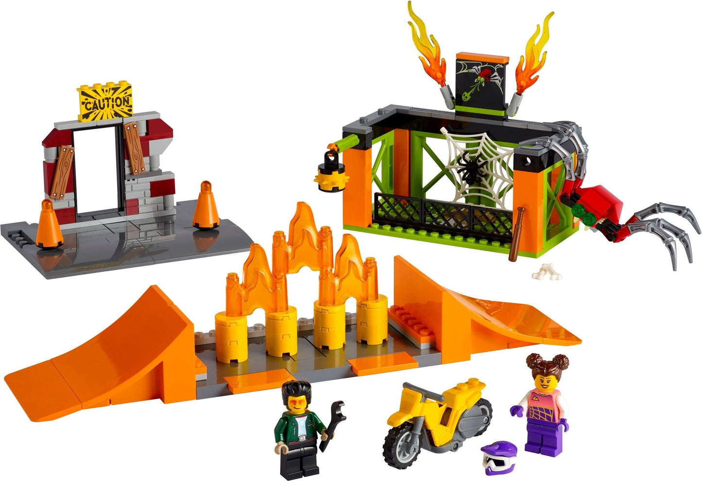 LEGO City Stuntz - Parc de cascadorii 60293, 170 piese