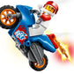 LEGO City Stuntz - Motocicleta de cascadorie-racheta 60298, 14 piese