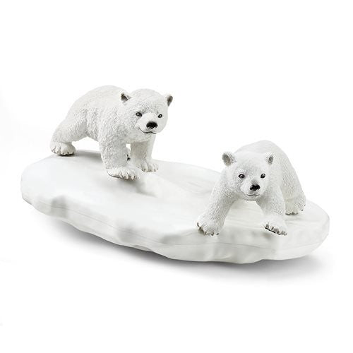 Figurina Schleich, Banc de gheata cu ursi polari si narval