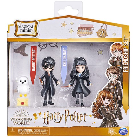 Set de joaca cu Mini Figurine Harry Potter Magical Minis - Harry Potter si Cho Chang