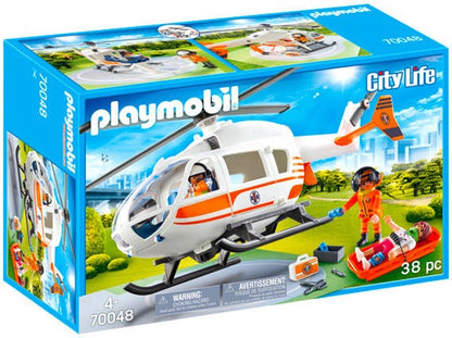 Set Playmobil City Life Rescue - Elicopter de salvare