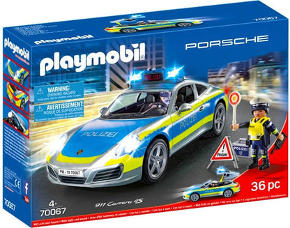 Playmobil Playmobil Porsche Politie 911 Carrera 4S