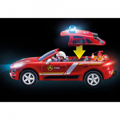 Set de joaca Playmobil Porsche Macan De Pompieri