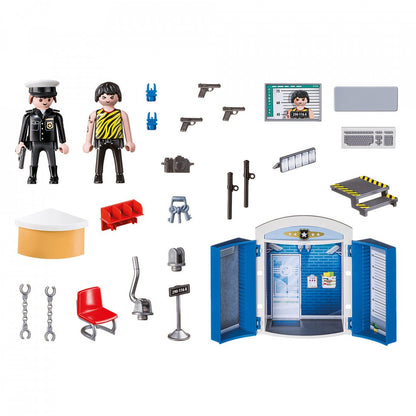 Playmobil Cutie De Joaca - Statie De Politie