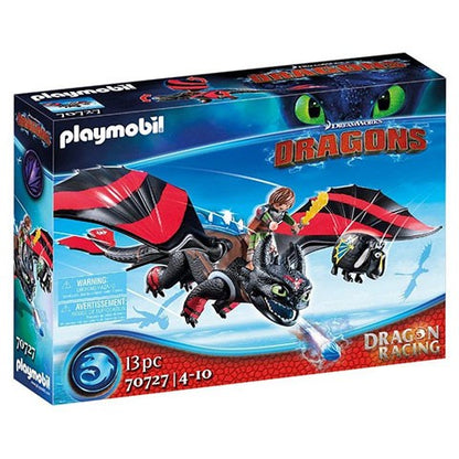 Set Playmobil Dragons - Cursa dragonilor: Hiccup si Toothless