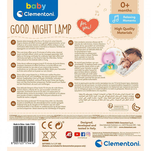 Lampa Muzicala Clementoni Baby - Noapte Buna