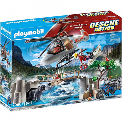 Set de joaca Playmobil Operatiune De Salvare Din Canion