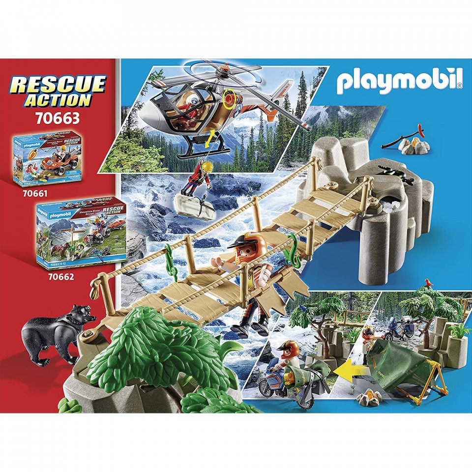 Set de joaca Playmobil Operatiune De Salvare Din Canion