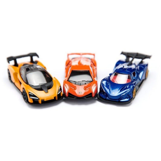 Supercars, set masinute licentate 6328 Siku metal