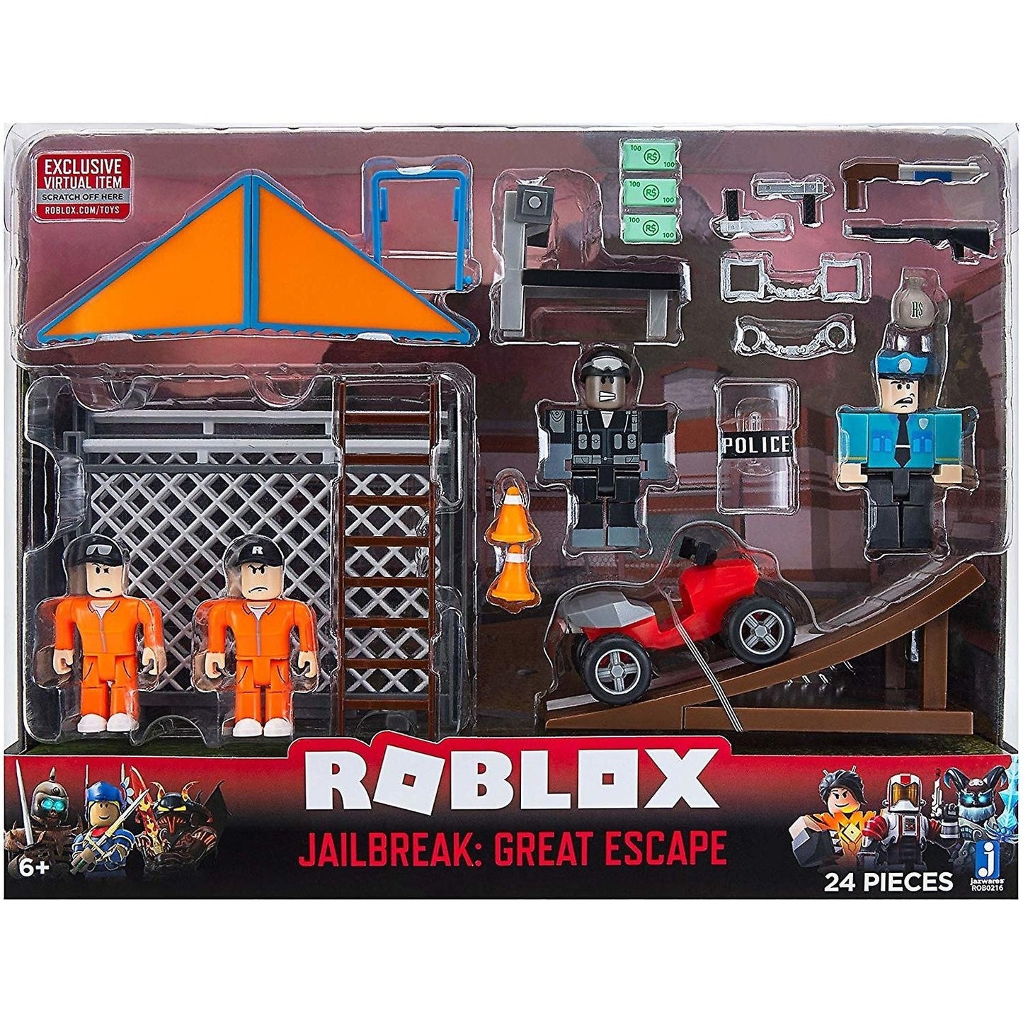 Set de joaca Roblox - Jailbreak, Marea evadare