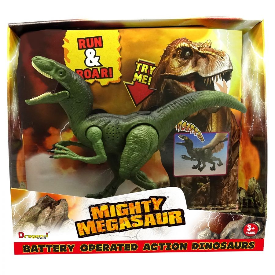 Jucarie interactiva Dragon-I - Mighty Megasaur: Velociraptor