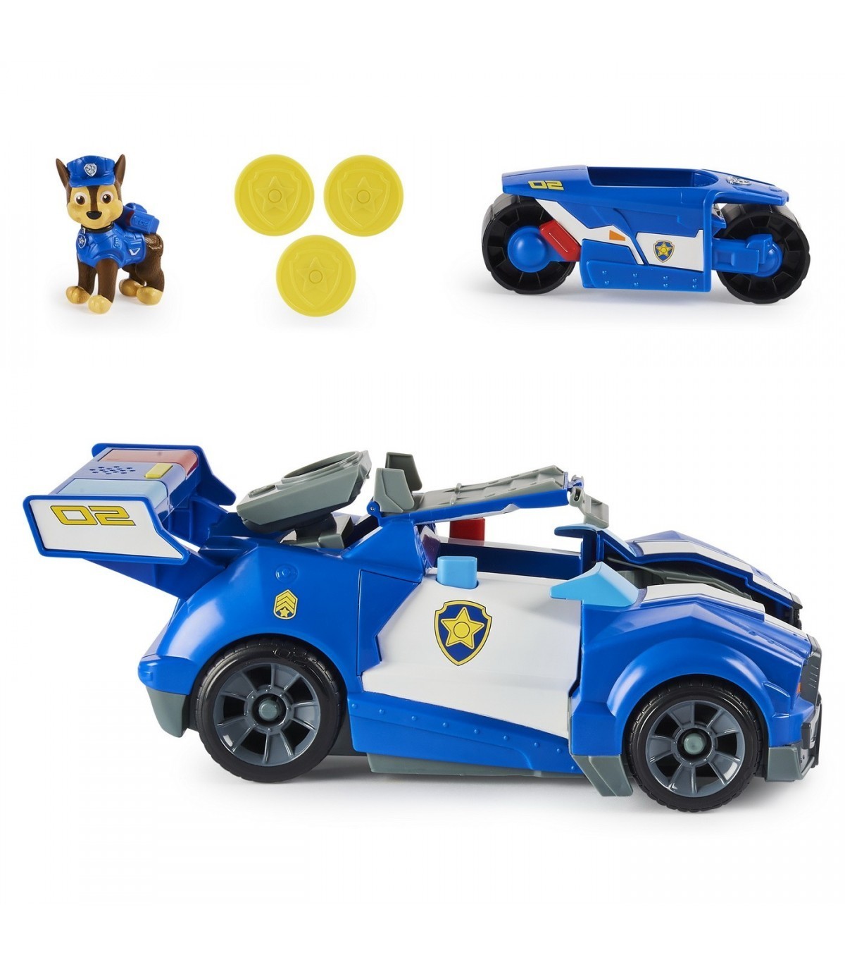Set de Joaca Paw Patrol The Movie - Ultimate Chase Fan Gift Pack, Cadoul Suprem