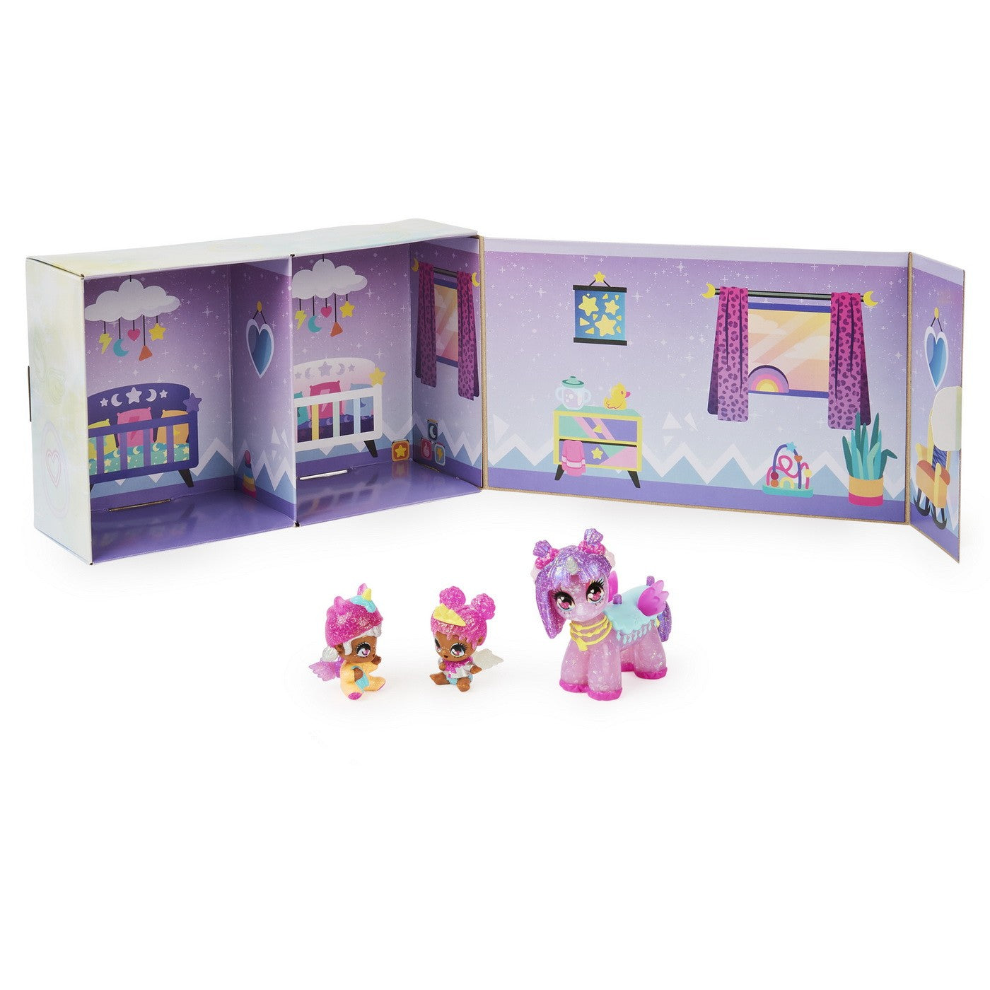Set 3 figurine Hatchimals Pixies Riders - Shimmer Babies
