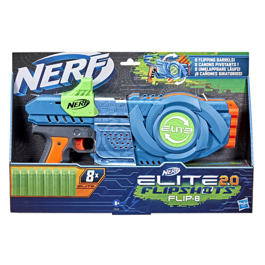 Pusca Nerf, Elite 2.0, Flip-8, 8 proiectile