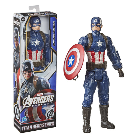 Figurina Avengers Tittan Hero - Captain America, 30 cm