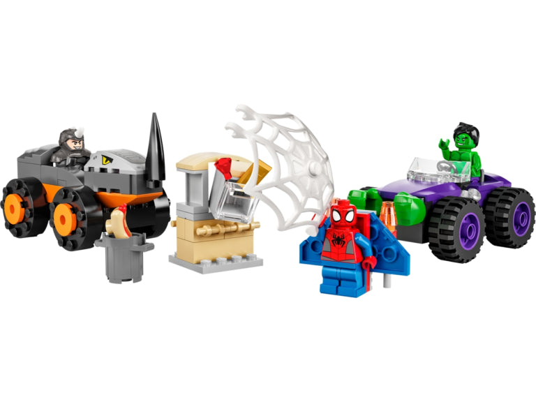 LEGO Super Heroes Confruntarea dintre Hulk si masina Rinocer