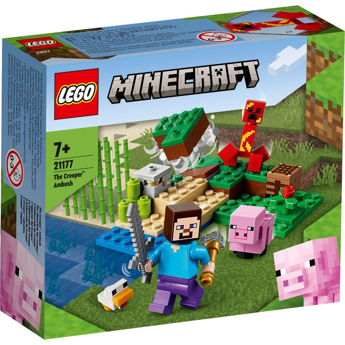 Lego Minecraft Ambuscada Creeper