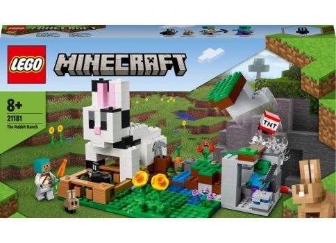 21181- LEGO Minecraft Ferma de iepuri