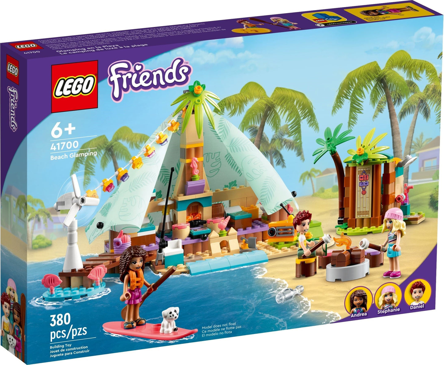 LEGO Friends Camping luxos pe plaja