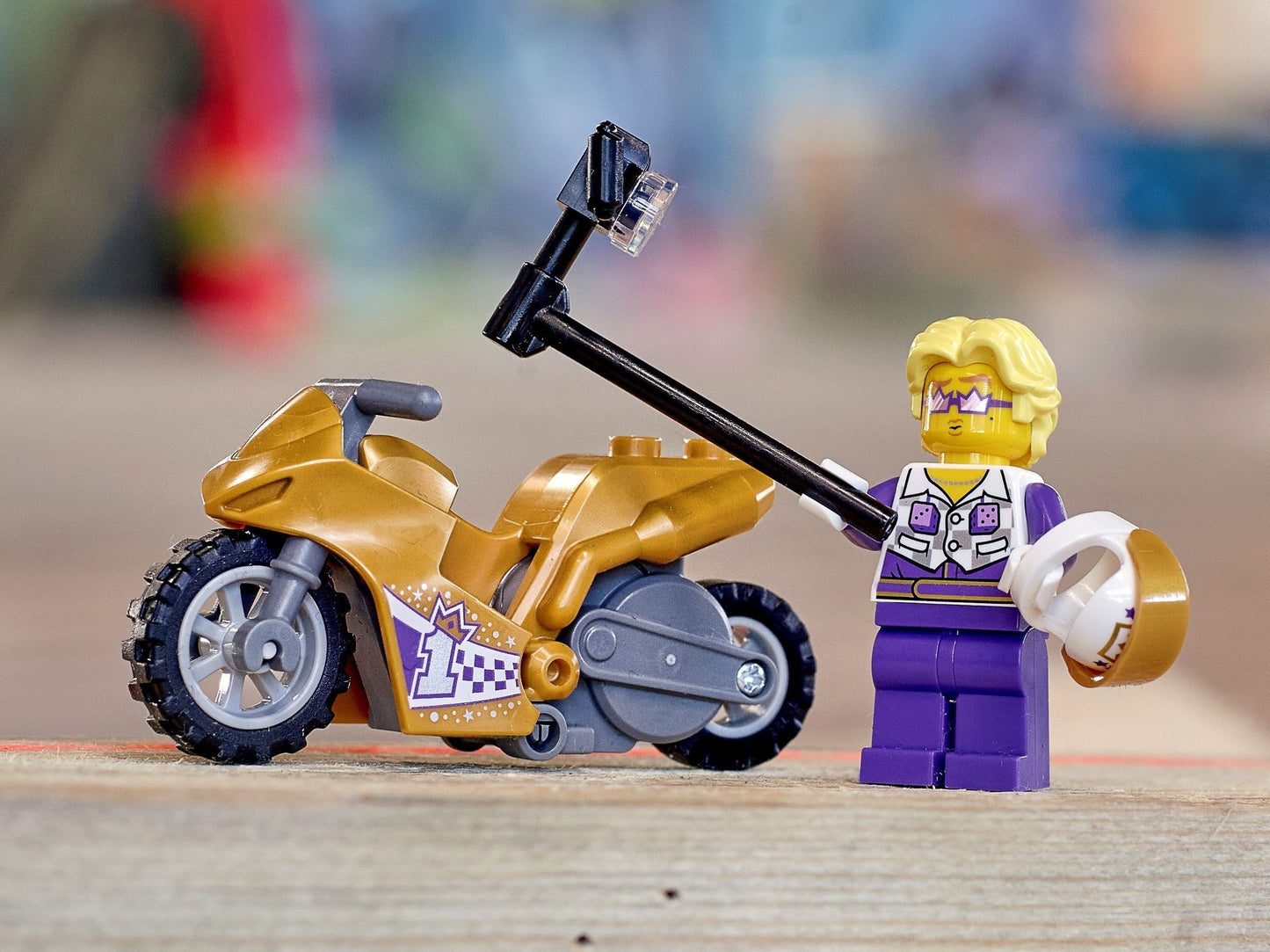 60309 - LEGO City Stuntz Motocicleta de cascadorii Selfie