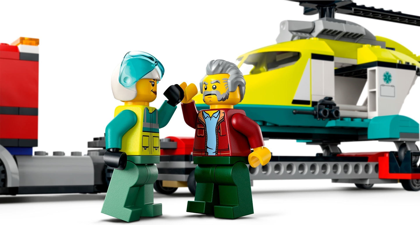 60343 - LEGO City Transportul elicopterului de salvare