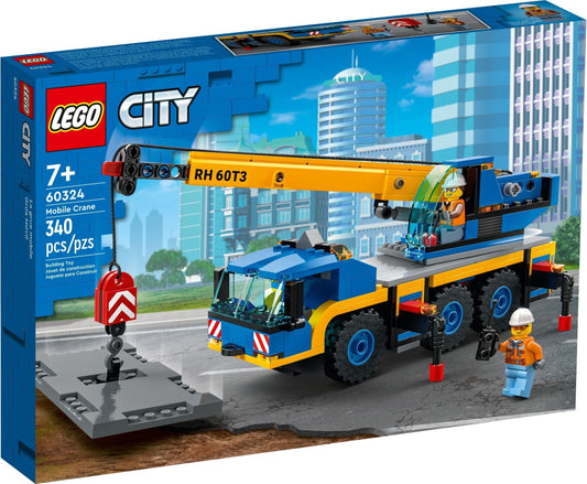LEGO City: Macara mobila 60324, 7 ani+, 340 piese