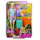 Set de joaca Barbie, It Takes Two Camping, papusa cu accesorii, par blond