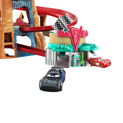 Set de joaca Disney Cars - Cursa montana Pista Radiator