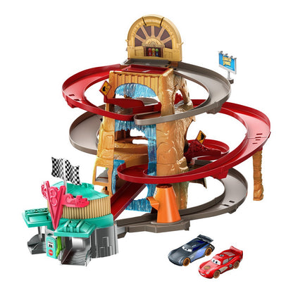 Set de joaca Disney Cars - Cursa montana Pista Radiator