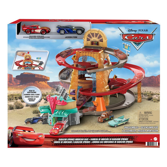 Set de joaca Disney Cars - Cursa montana Pista Radiator