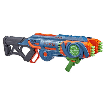 Pistol Nerf dizain unic cu gloante incluse, multicolor , 81x7x33 cm