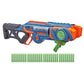 Pistol Nerf dizain unic cu gloante incluse, multicolor , 81x7x33 cm