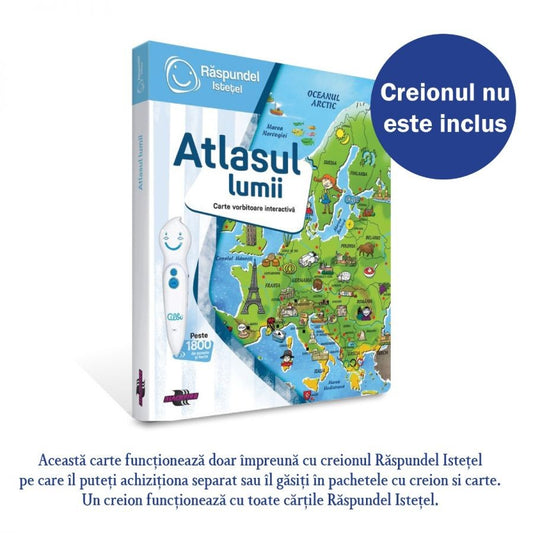 Carte Raspundel Istetel - Atlasul lumii