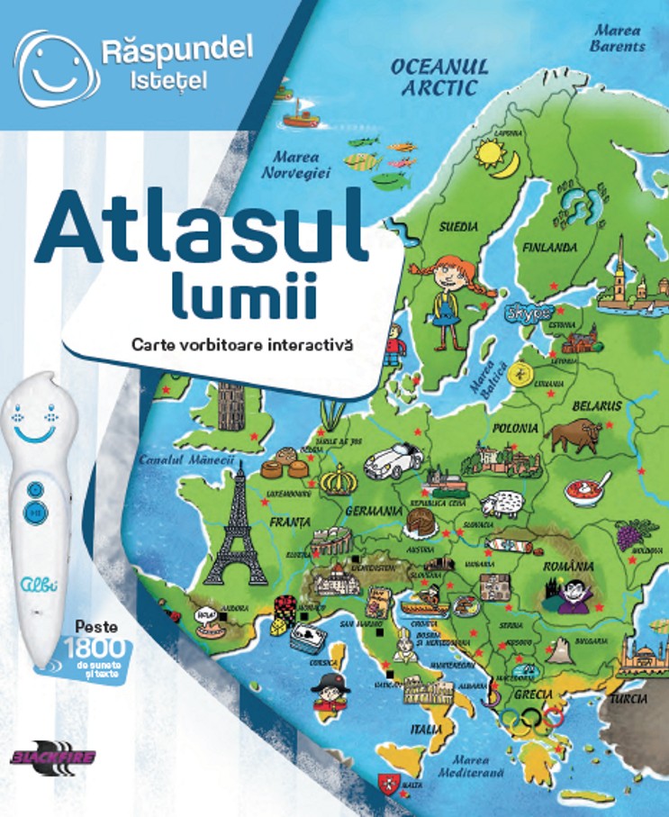 Carte Raspundel Istetel - Atlasul lumii