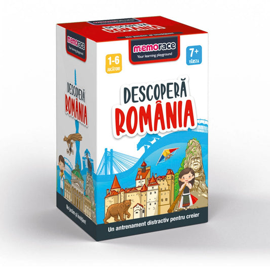 Joc educativ Memorace - Descopera Romania