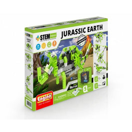 Set de constructie creativ, ENGINO Steam Jurassic Earth-motorised