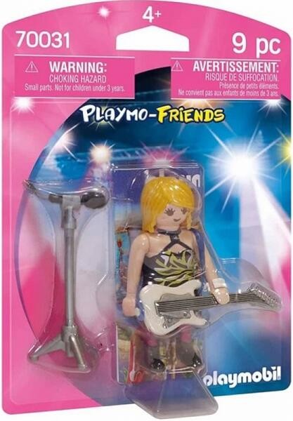 Playmobil Figures Playmo Friends - Figurina, cantareata rock