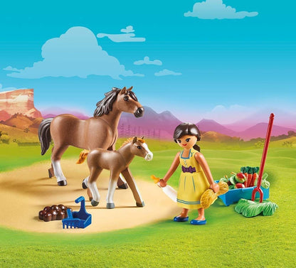 Playmobil Spirit - Pru cu calut si manz