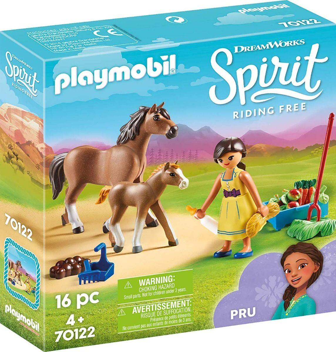 Playmobil Spirit - Pru cu calut si manz