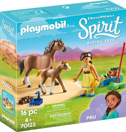 Playmobil Spirit - Pru cu calut si manz