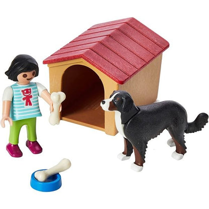 Playmobil Country, Farm Fun - Fetita cu catel si cusca