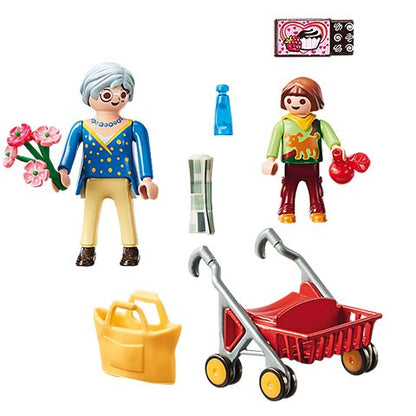 Playmobil City Life, Hospital - Bunica si fetita