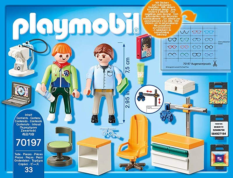 Playmobil City Life, Hospital - Oftalmolog