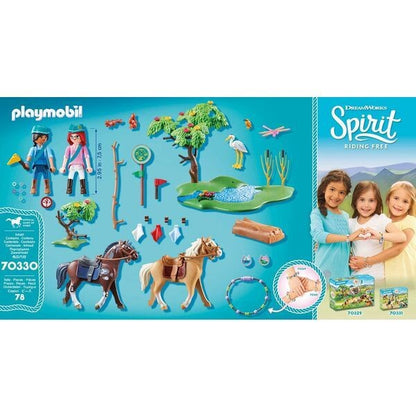 Playmobil Spirit - Calareti la rau