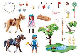 Playmobil Spirit - Calareti la rau